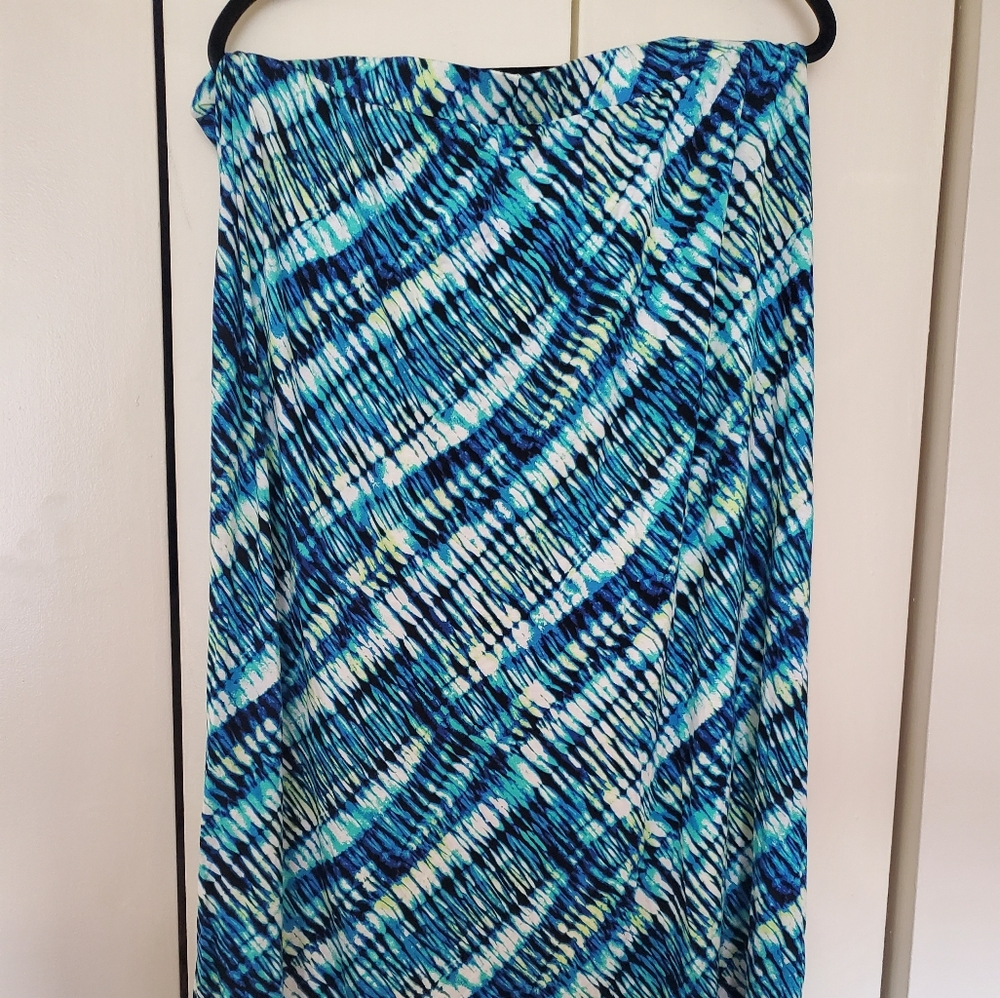 Long multicolor skirt